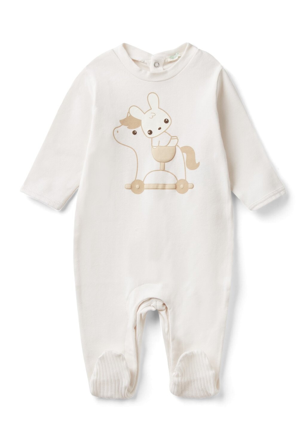 

Комбинезон LONG WITH PRINT United Colors of Benetton, цвет white