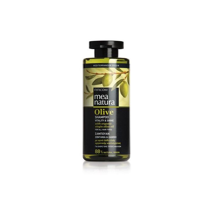 Шампунь Olive Champú para Todo Tipo de Cabellos Mea Natura, 300 ml шампунь champú para cabellos coloreados secret code 500 ml