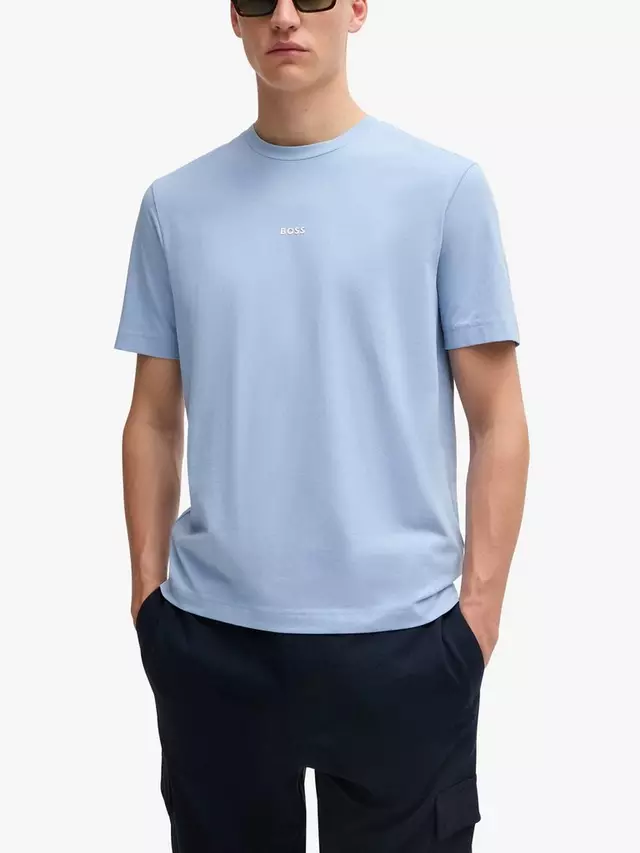 

Футболка HUGO BOSS BOSS Short Sleeve, цвет open blue