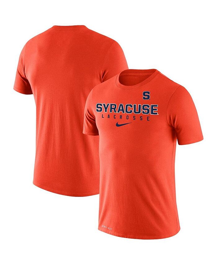 

Мужская оранжевая футболка Syracuse Orange Lacrosse Legend 2.0 Performance Nike, оранжевый