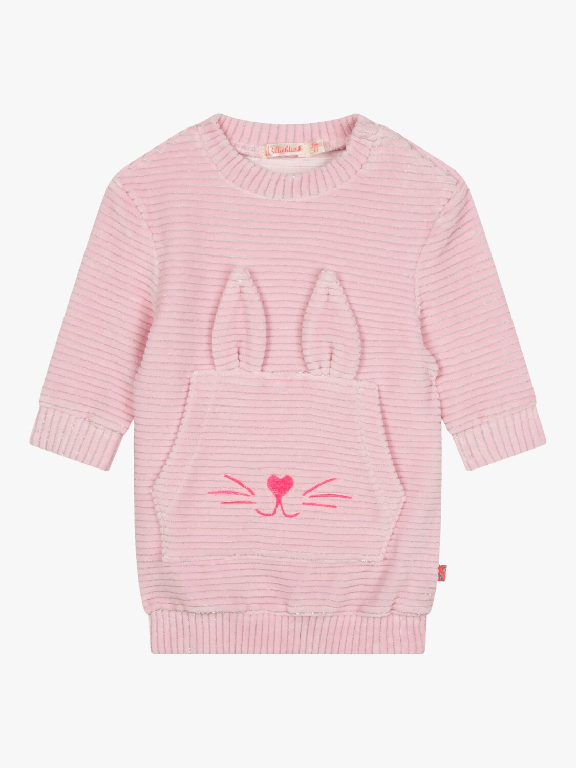 

Billieblush Baby Bunny Бархатное вельветовое платье, розовый