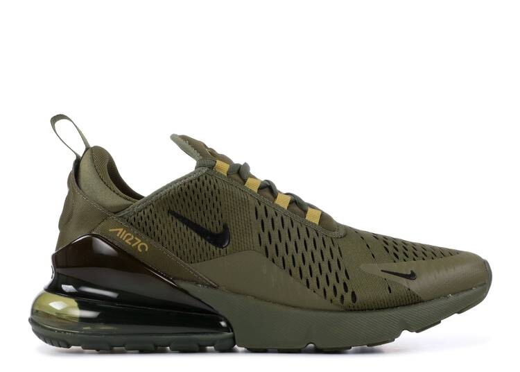 

Кроссовки Nike AIR MAX 270 'TRIPLE OLIVE', оливковый