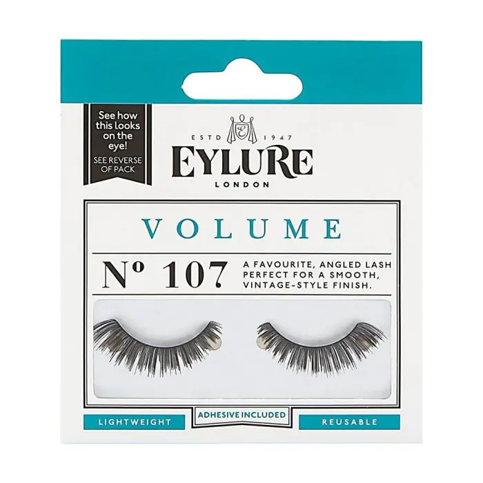 

Накладные ресницы pestañas postizas 107 volumen Eylure, цвет negro