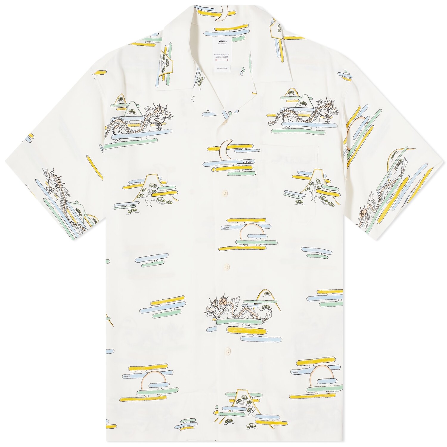 

Рубашка Visvim Copa Vacation Shirt, цвет Off White