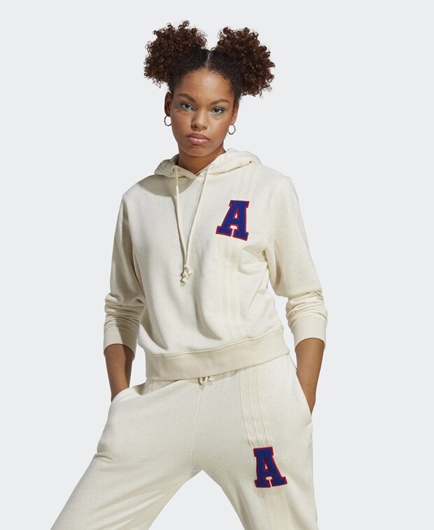 

Толстовка с капюшоном adidas, белый