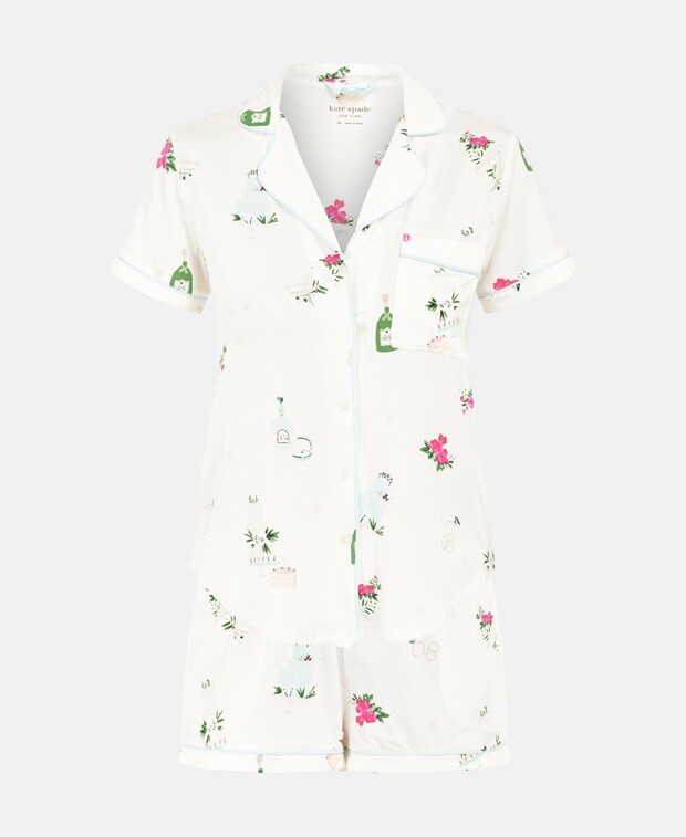 

Пижама Kate Spade, белый