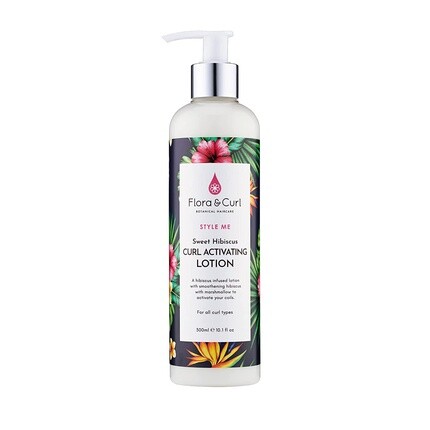 

Лосьон-активатор Sweet Hibiscus Curl для натуральных вьющихся волос 300мл, Flora & Curl