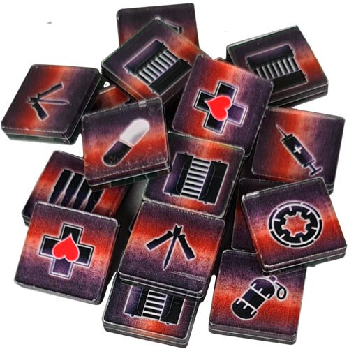 

Аксессуары Mantic Games Deadzone 3E: Acrylic Item Counters