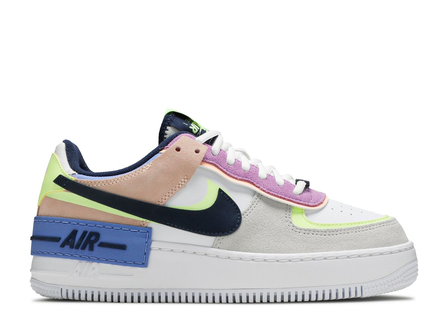 

Кроссовки Nike Wmns Air Force 1 Shadow 'Crimson Tint Volt', белый