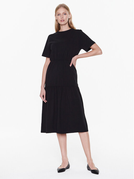 

Платье на каждый день, стандартного кроя Max Mara Leisure, черный