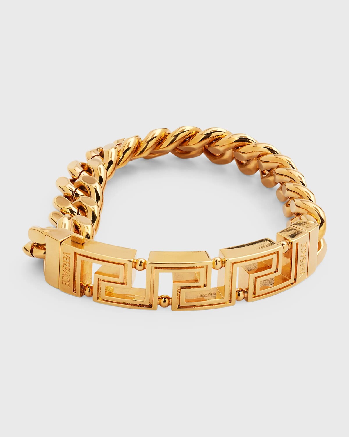 

Мужской браслет-цепочка Greca, цвет Versace Gold