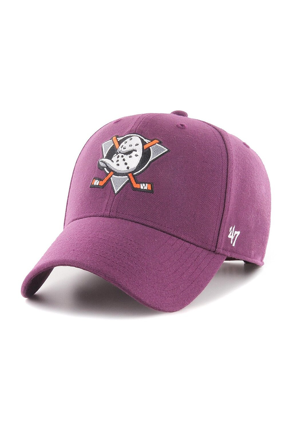 Бейсболка ADJUSTABLE ANAHEIM DUCKS '47, цвет violett