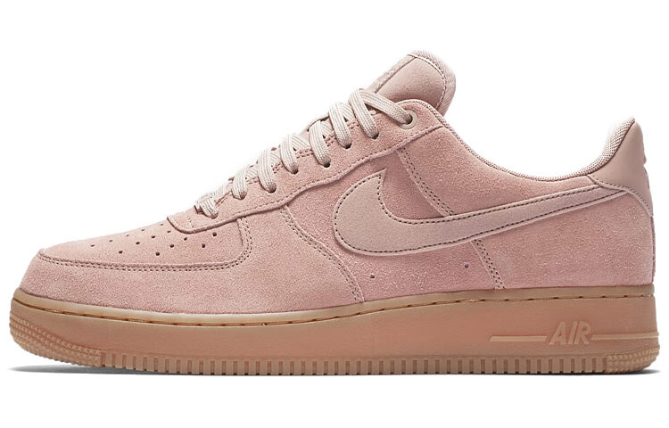 

Розовая резинка Nike Air Force 1 с низким содержанием частиц