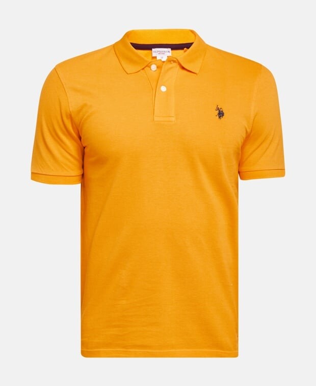 

Рубашка поло U.S. Polo Assn., светло-оранжевый