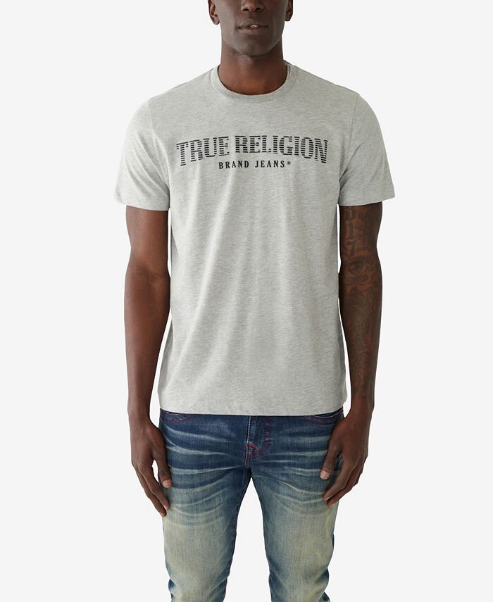 

Мужская футболка с короткими рукавами Blind Arch True Religion, серый