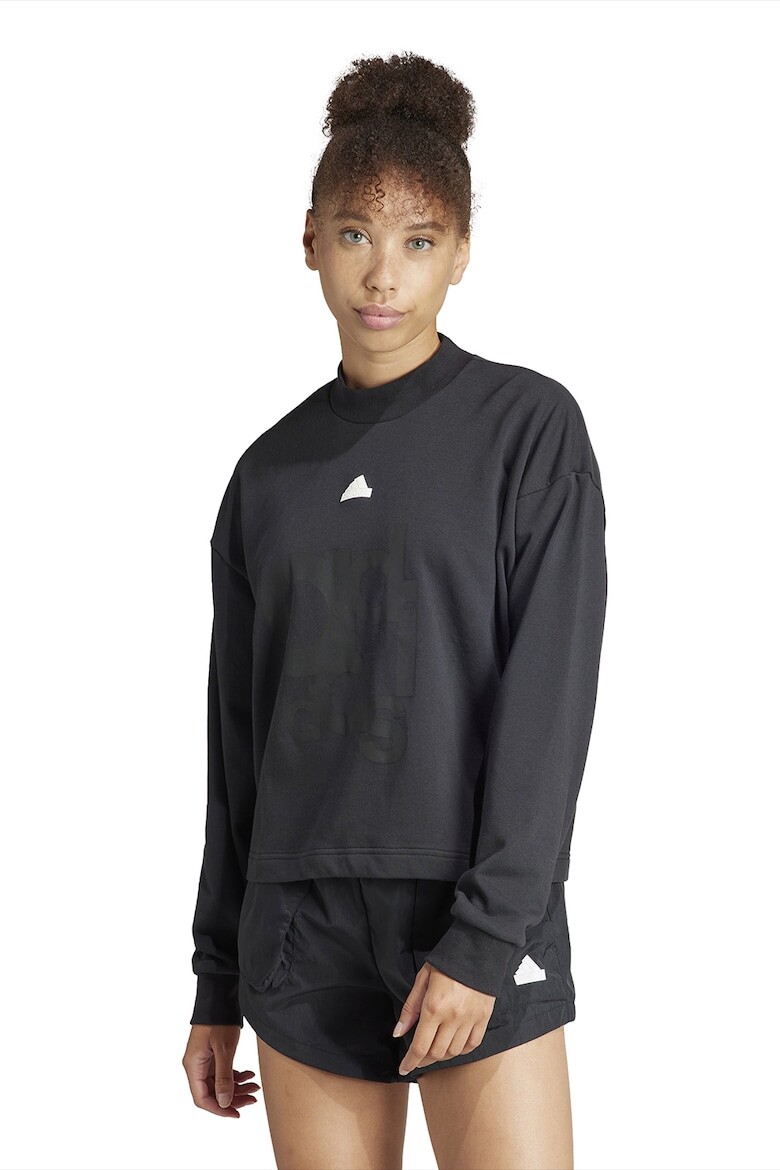 

Толстовка с логотипом Adidas Sportswear, черный