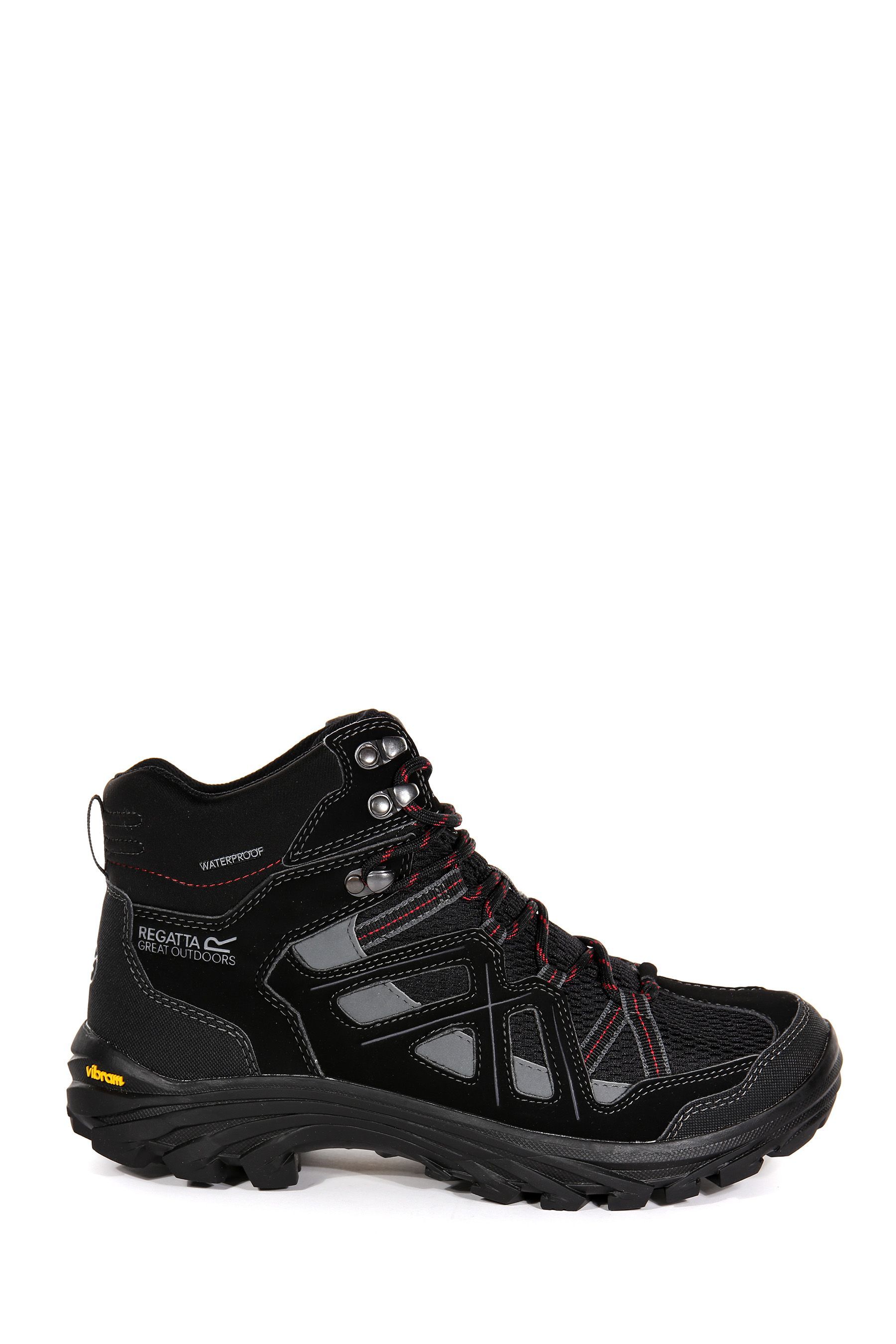 Черные водонепроницаемые походные ботинки Burrell II Regatta, черный