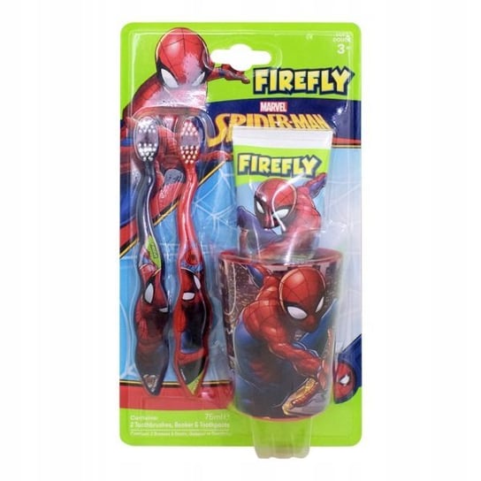 firefly машина иллюзий Детский стоматологический набор, 4 шт. Firefly Marvel Spiderman
