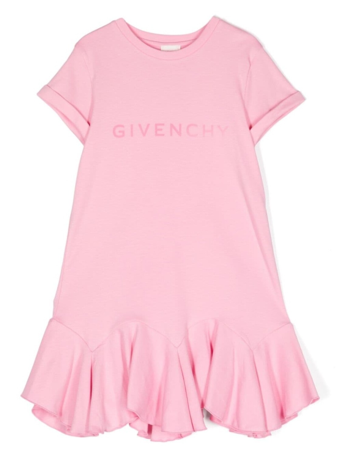 

Givenchy Kids платье с логотипом, розовый