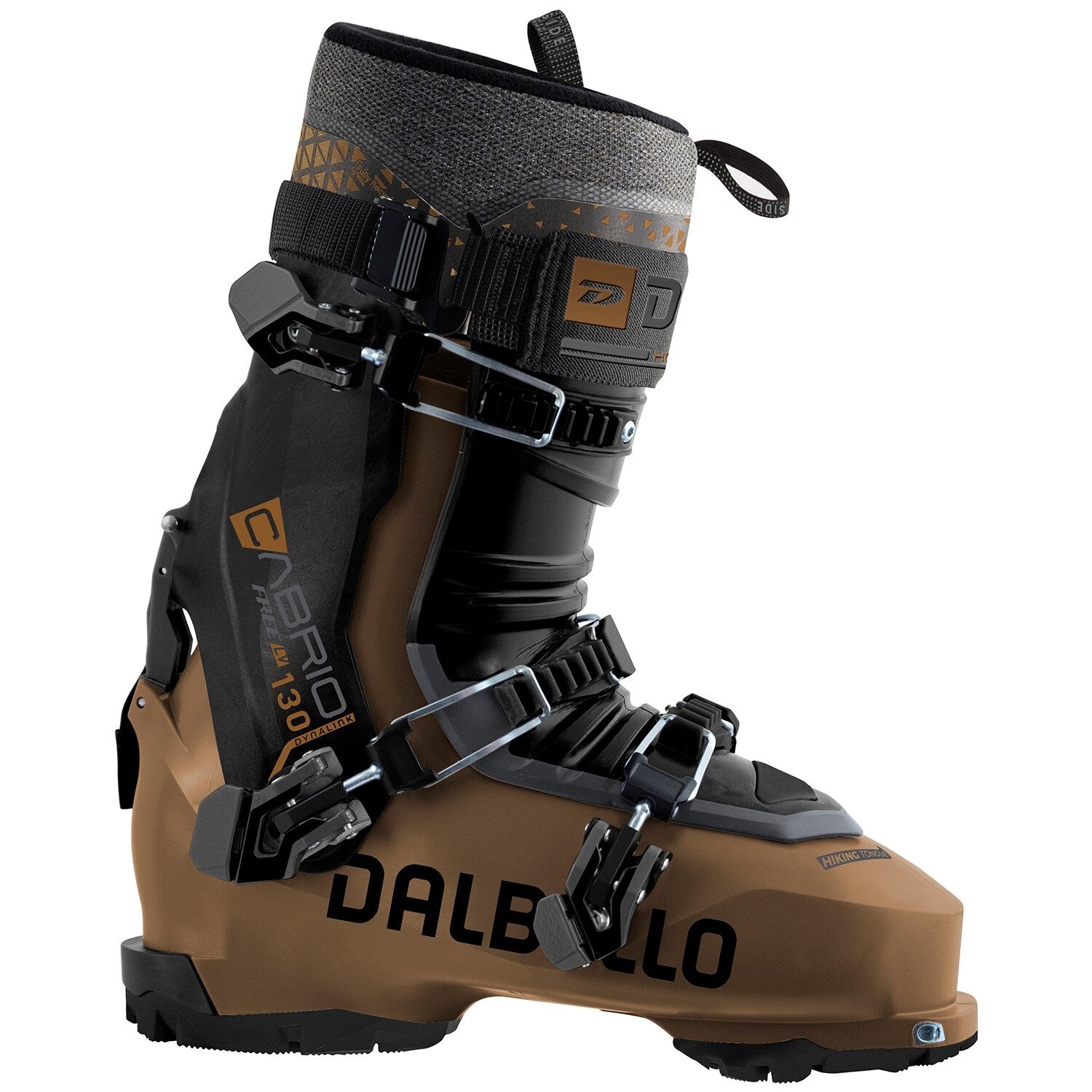 

Горнолыжные ботинки Dalbello Cabrio LV Free 130 3D Wrap Alpine Touring 2024, коричневый
