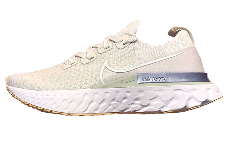

Nike Wmns React Infinity Run Flyknit Бежевый/Серебристый