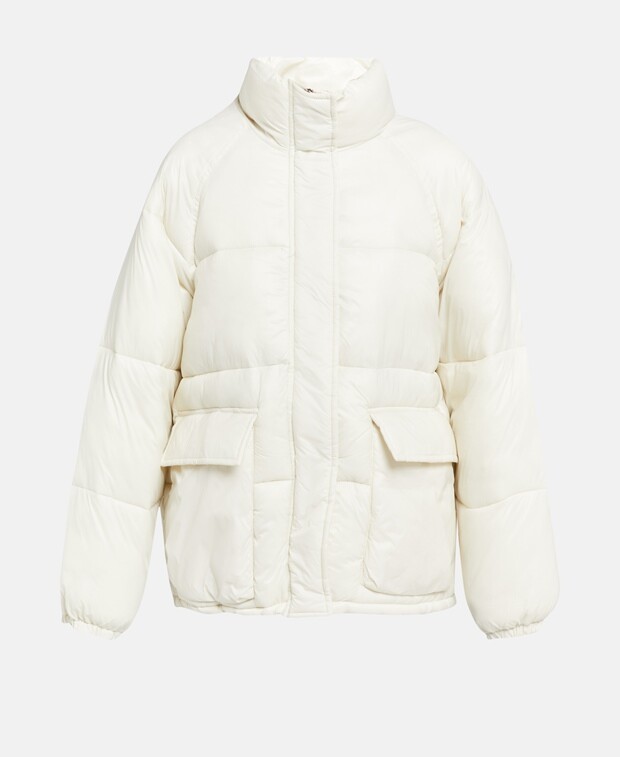 

Зимняя куртка Abercrombie & Fitch, белый