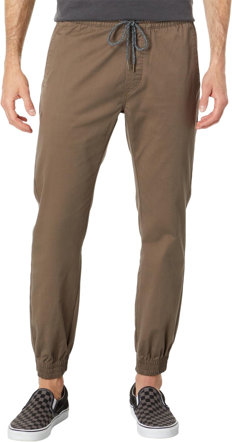 

Узкие джоггеры Frickin Volcom, цвет Mushroom