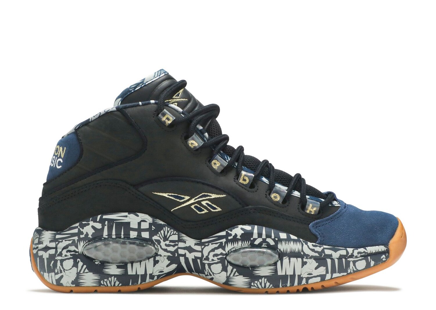 

Кроссовки Reebok Question Mid 'Iverson Roundball Classic', черный