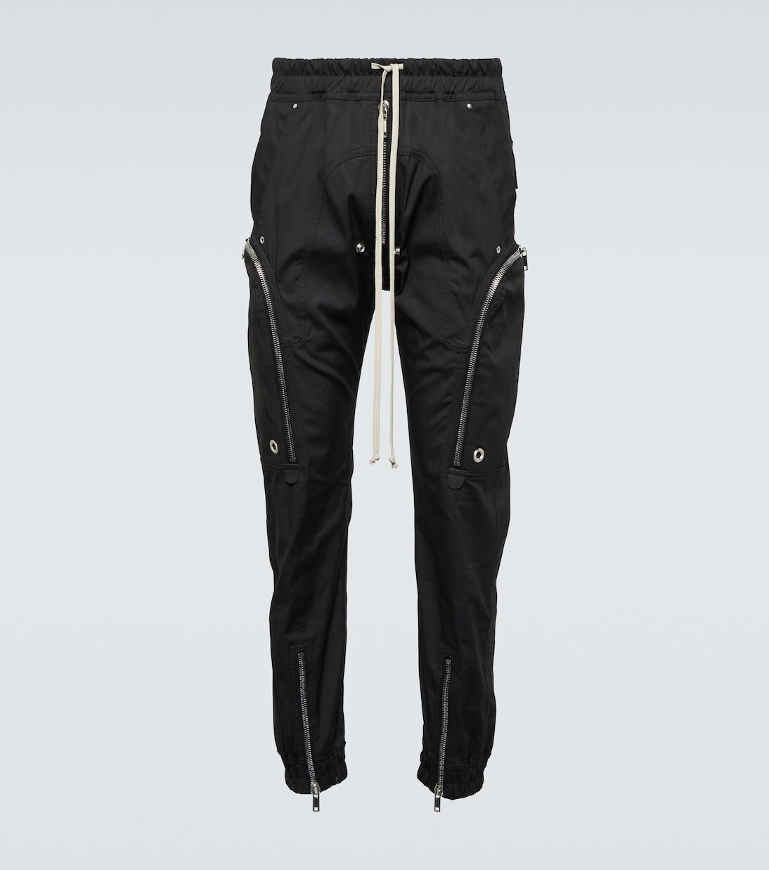 

Спортивные брюки карго из хлопка bauhaus Rick Owens, черный