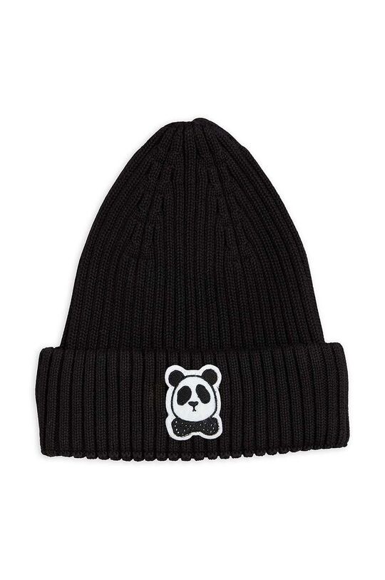 

Детская шапка Mini Rodini из хлопка, черный