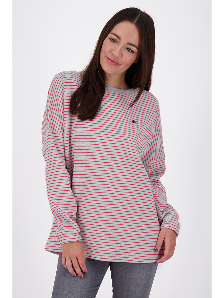 

Толстовка alife and kickin Denise, цвет Grau/Pink