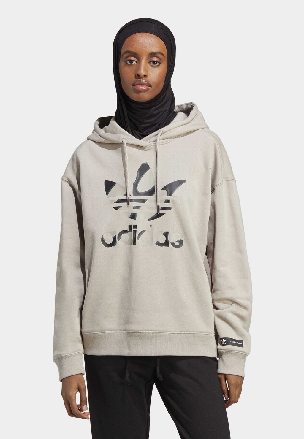 

Худи adidas Originals, светло-коричневый