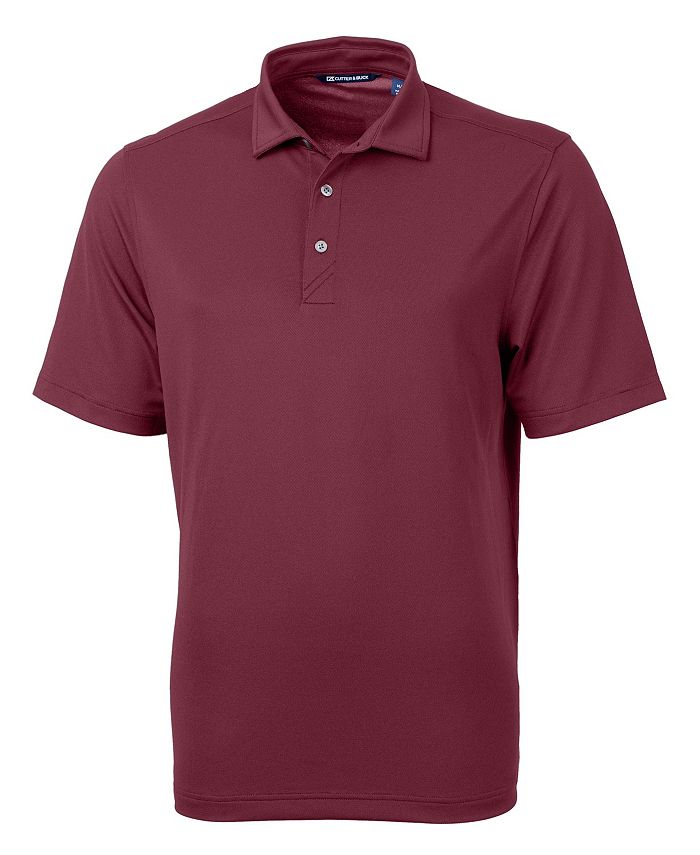 цена Мужская рубашка поло Virtue Eco Pique из переработанного материала Cutter & Buck, красный