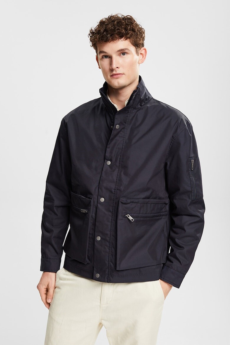 

Куртка с карманами на молнии Esprit, синий