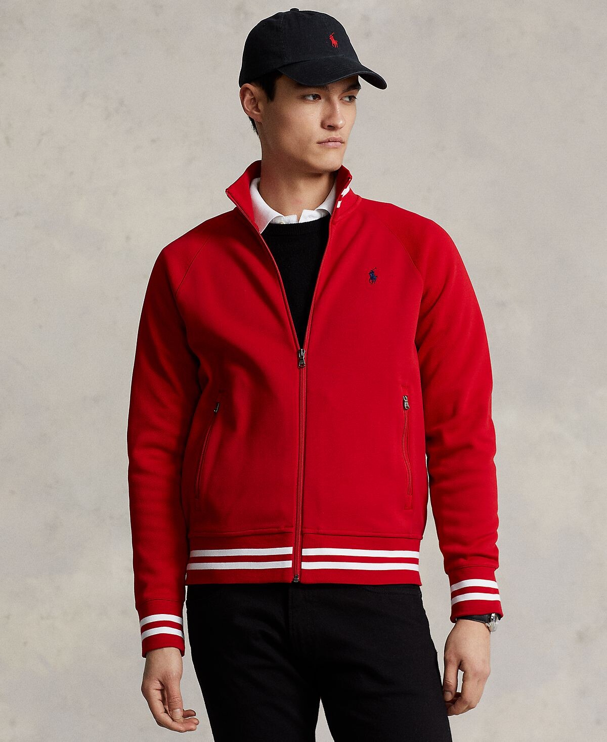 

Мужская спортивная куртка двойной вязки Polo Ralph Lauren
