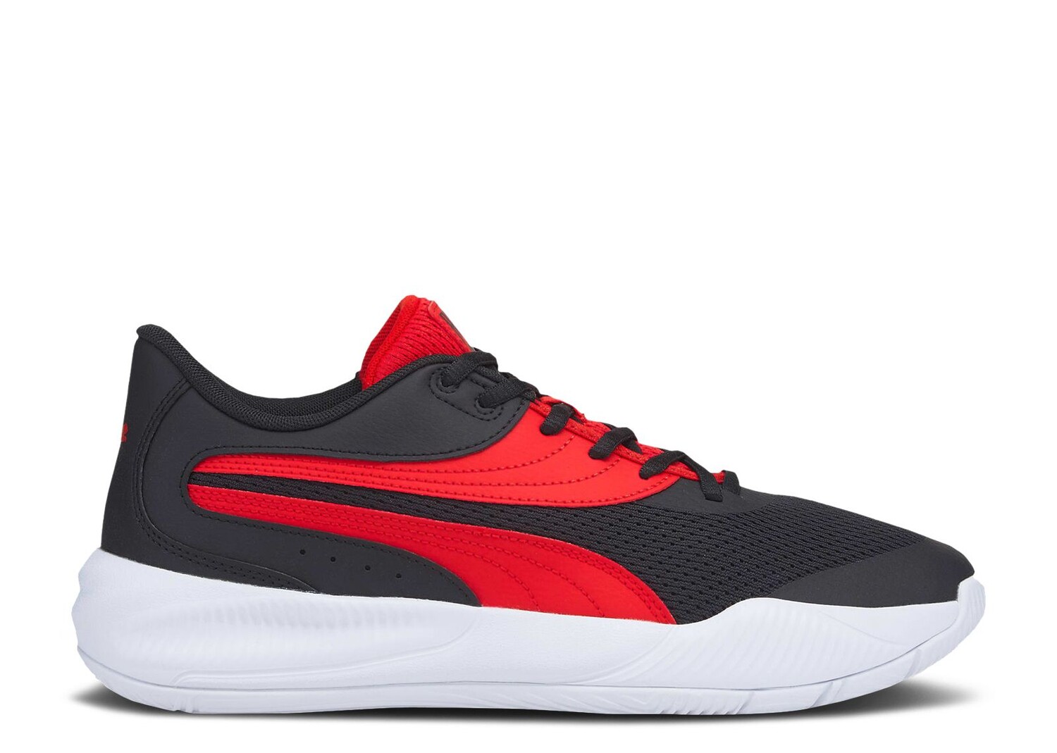 

Кроссовки Puma Triple Low 'Black High Risk Red', черный