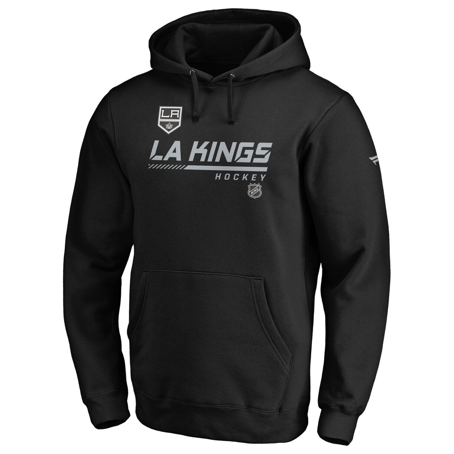 

Мужская черная брендовая толстовка с капюшоном Fanatics Los Angeles Kings Authentic Pro Core Collection Prime