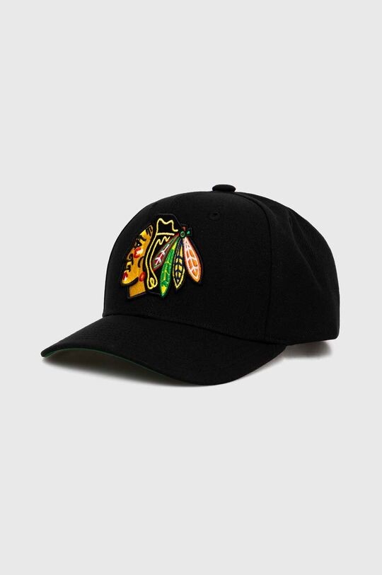 

Бейсбольная кепка NHL CHICAGO BLACKHAWKS Mitchell&Ness, черный