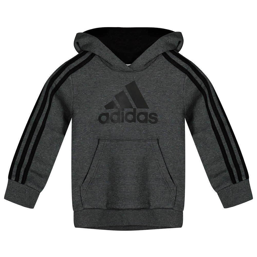 Худи adidas BL 3 Stripes FL, серый