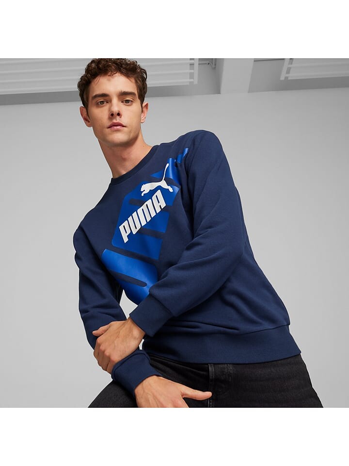 

Толстовка Puma, темно-синий