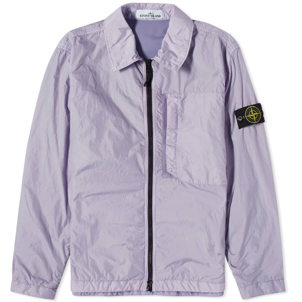 

Репсовая рубашка на молнии Stone Island