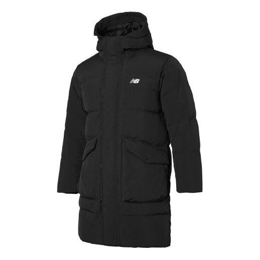 

Куртка спортивная классическая длинная стеганая куртка New Balance, черный