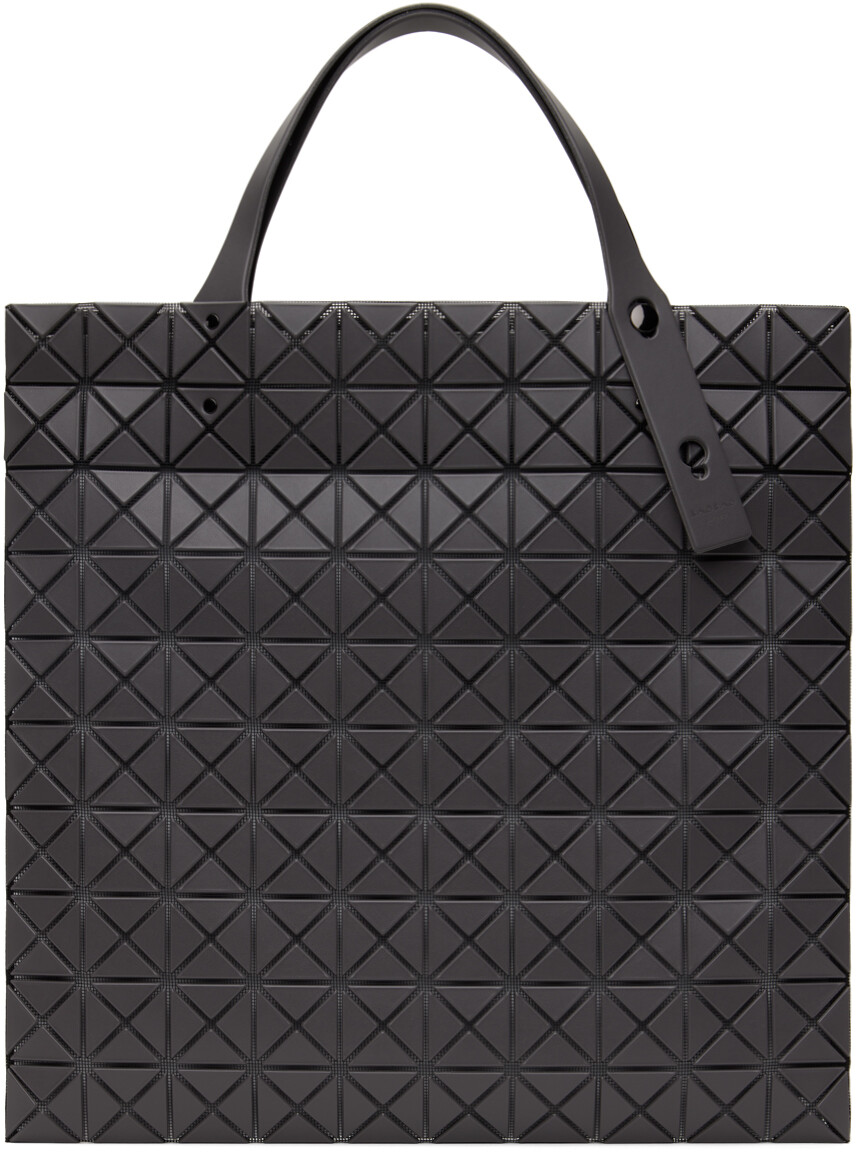 

Серая матовая сумка-тоут с призмой Bao Bao Issey Miyake, цвет Charcoal gray