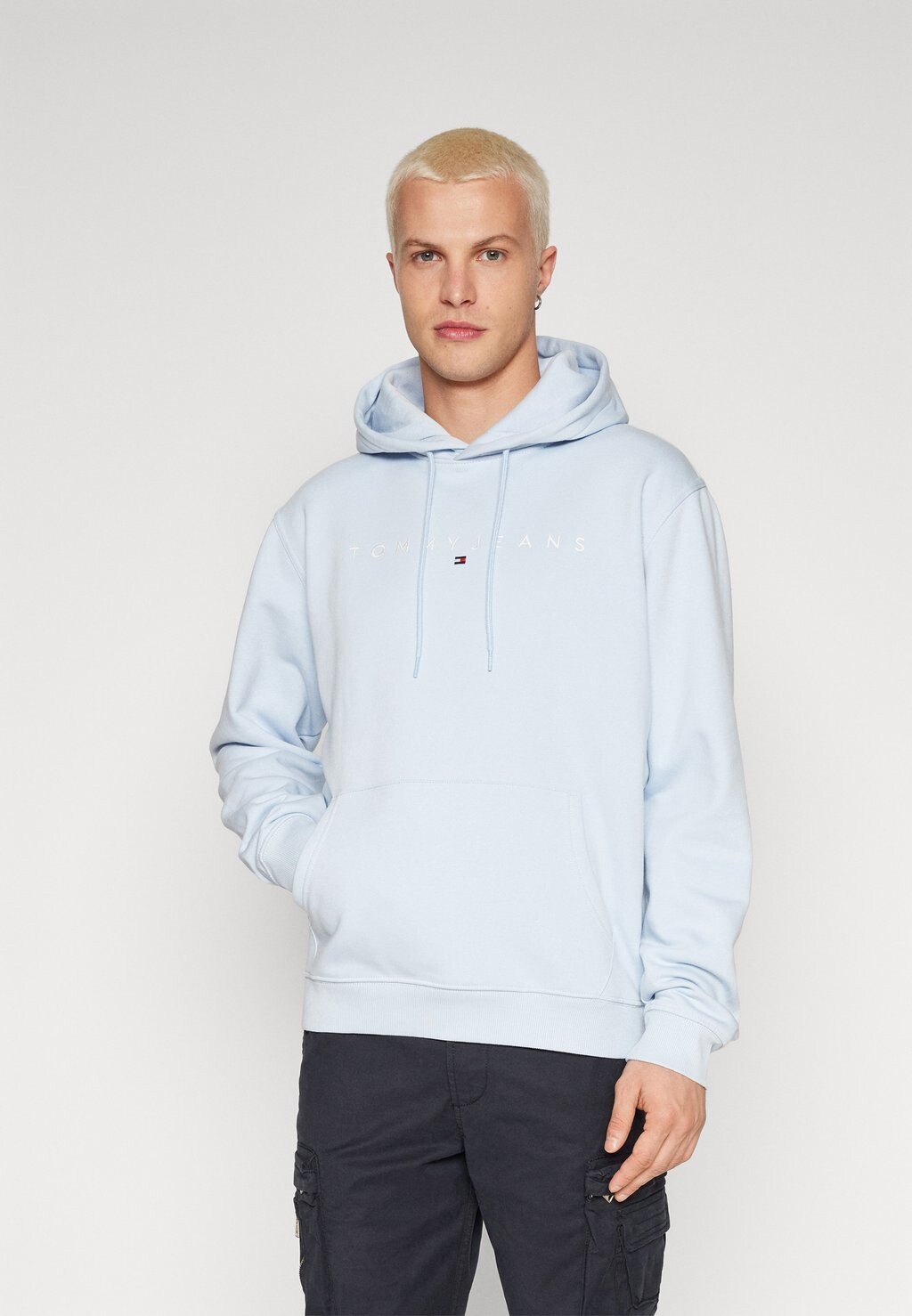 

Толстовка LINEAR LOGO HOODIE Tommy Jeans, свежий синий