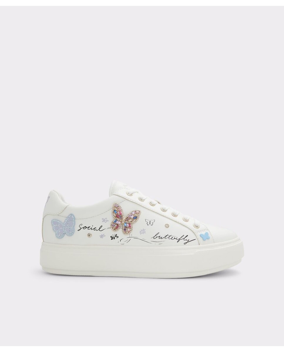 

Женские белые кроссовки на шнурках Aldo, белый