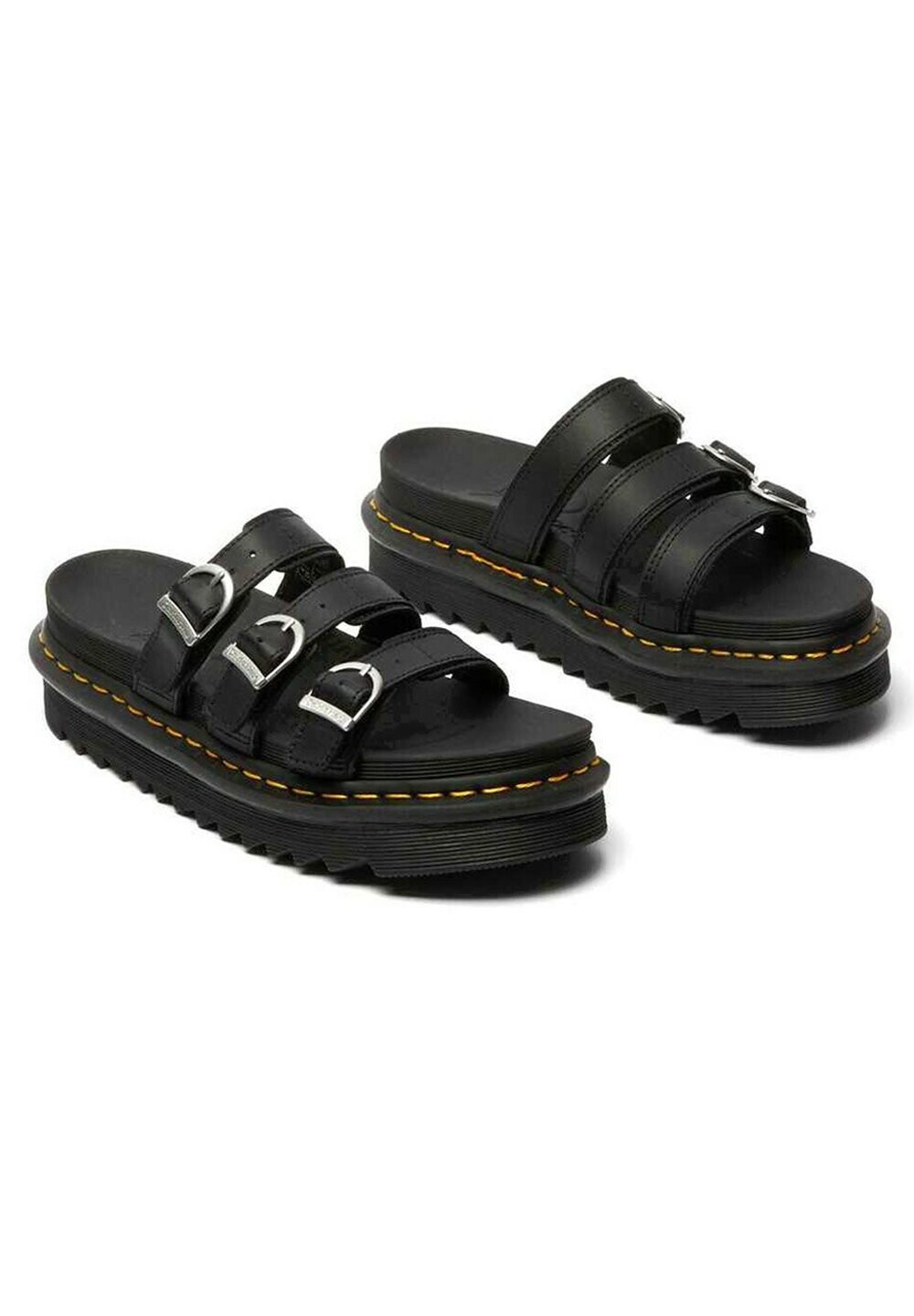 

Шлепанцы Dr. Martens, черный