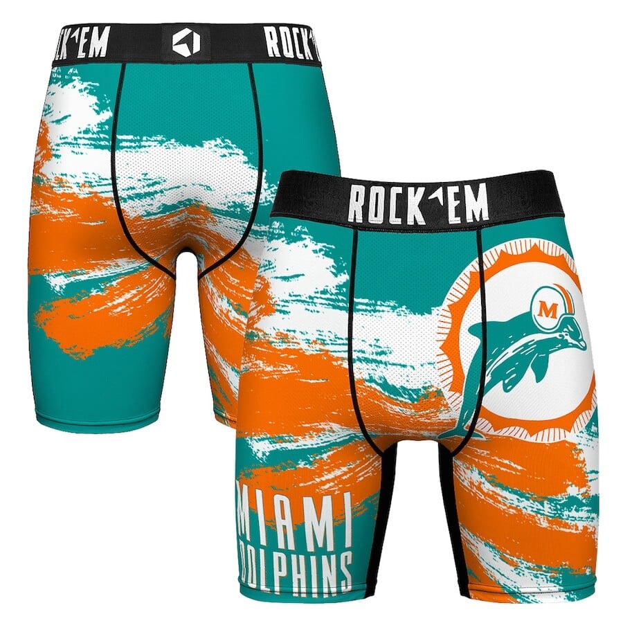 

Боксеры Rock Em Socks Miami Dolphins