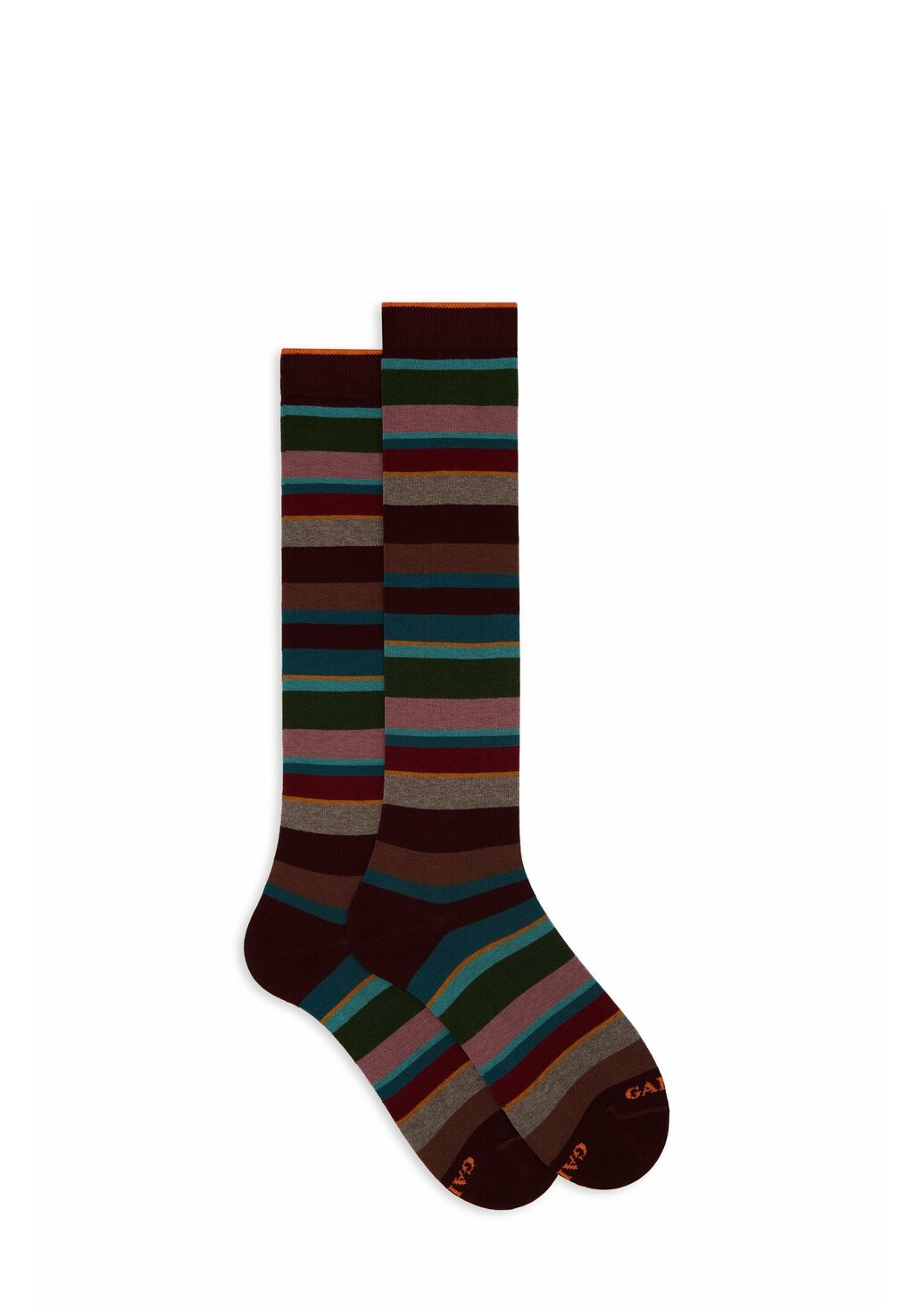 

Носки выше колена WITH STRIPES Gallo, Бордо