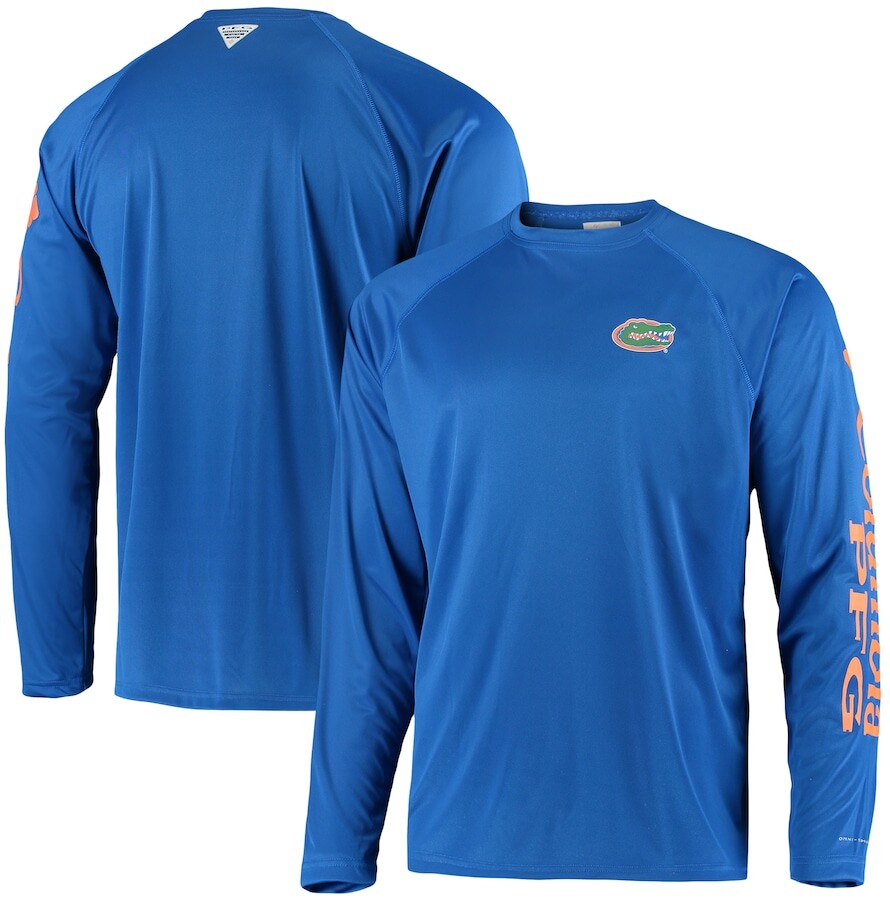 

Футболка с длинным рукавом Columbia Florida Gators, роял