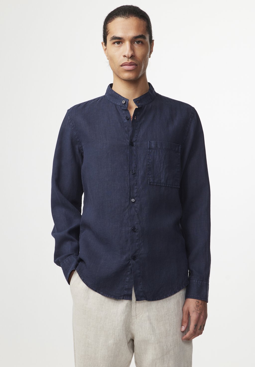 цена Рубашка EDDIE NN.07, цвет navy blue